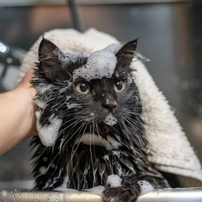 cat grooming home service dubai