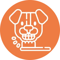 Pet mobile grooming van offering teeth cleaning services in Dubai for cats and dogs.